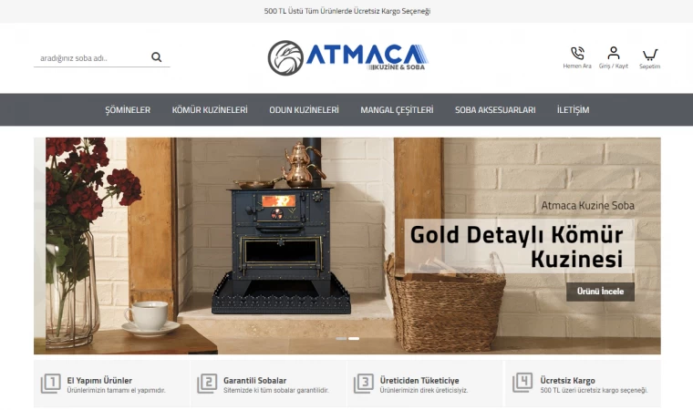 Atmaca Kuzine Soba: Doğal ve Ekonomik Isınma Çözümü