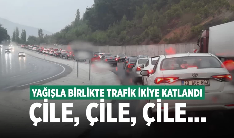 Cankurtaran'da trafik çilesi! Trafik iki katına çıktı