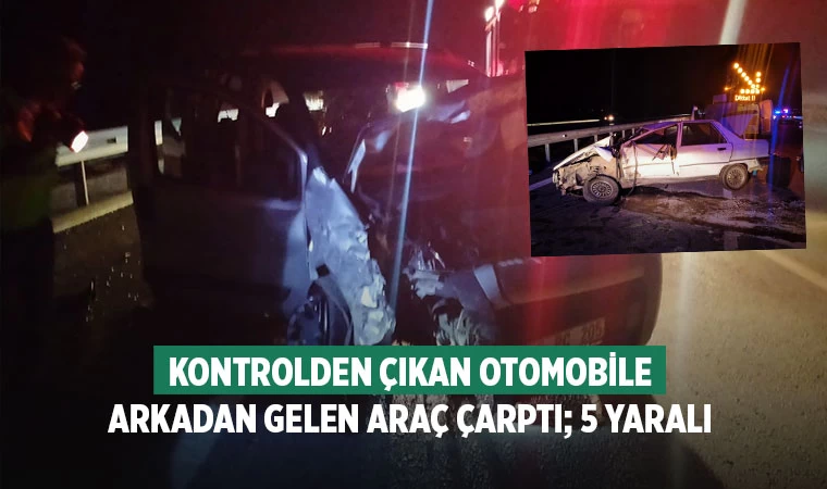 Denizli-Aydın Otoyolunda Feci Kaza: 5 Yaralı