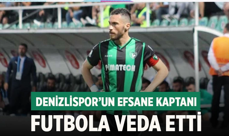 Denizlispor’un Efsane Kaptanı Gökhan Süzen Futbola Veda Etti