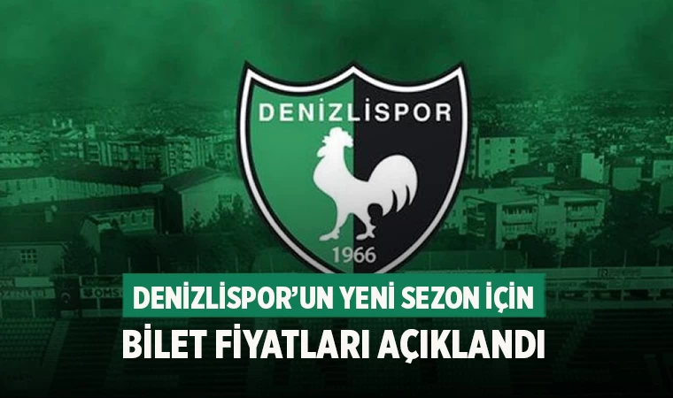 Denizlispor’un Yeni Sezon İçin Bilet Fiyatları Açıklandı