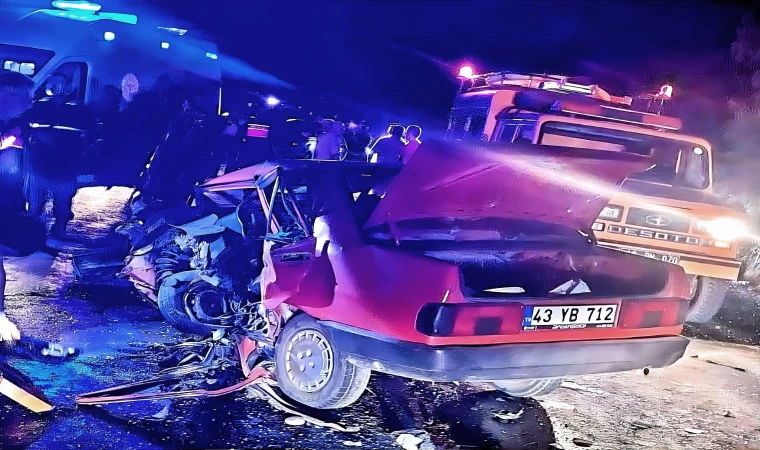 Kütahya’da Feci Kaza: Bir Kişi Öldü, Bir Kişi Yaralandı