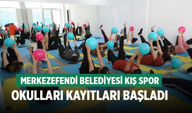 Merkezefendi Belediyesi Kış Spor Okulları Kayıtları Başladı