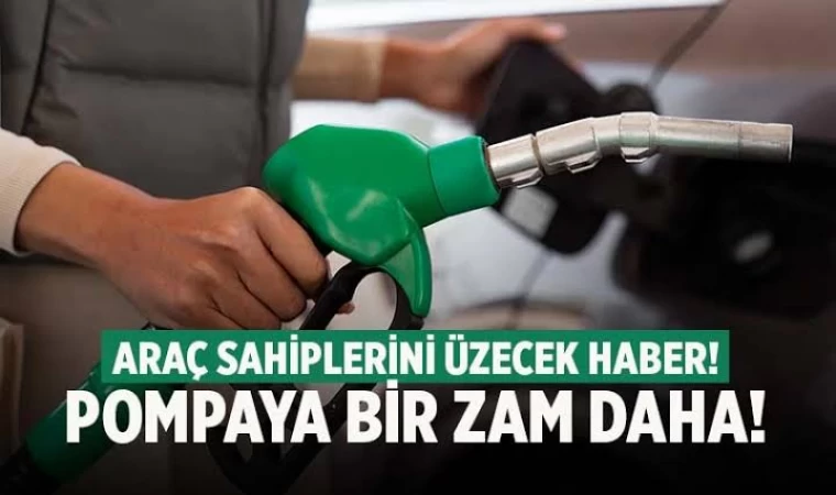Motorine zam geliyor