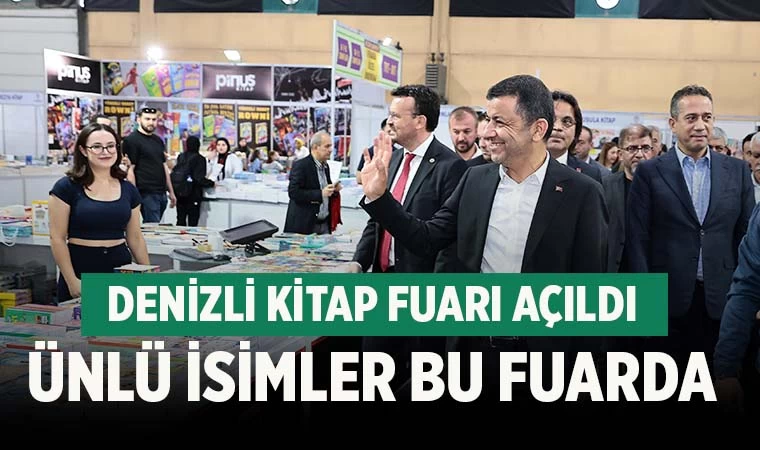Denizli Kitap Fuarı kapılarını açtı