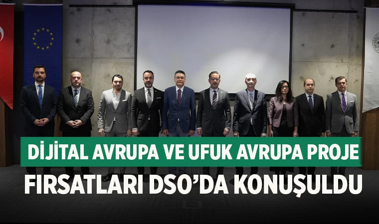 Denizli’de “Dijital Avrupa ve Ufuk Avrupa Proje Fırsatları Toplantısı” Düzenlendi