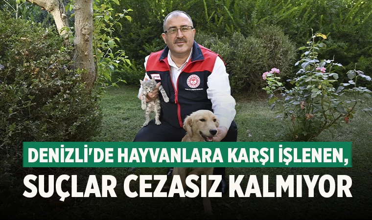 Denizli'de hayvanlara karşı işlenen suçlar cezasız kalmıyor