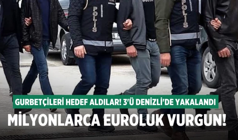 Gurbetçileri hedef aldılar! Yüksek kazanç vaadiyle milyonlarca Euro’luk dolandırıcılık