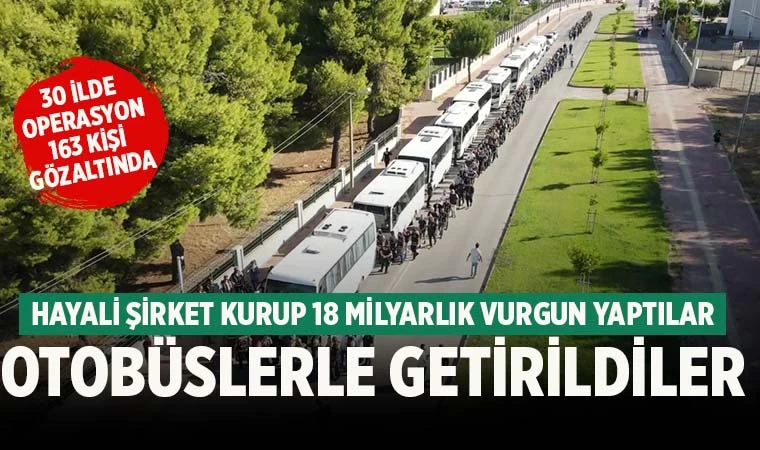 Hayali şirket kurup 8 bin kişiyi dolandırdılar! 18 milyar liralık vurgun…