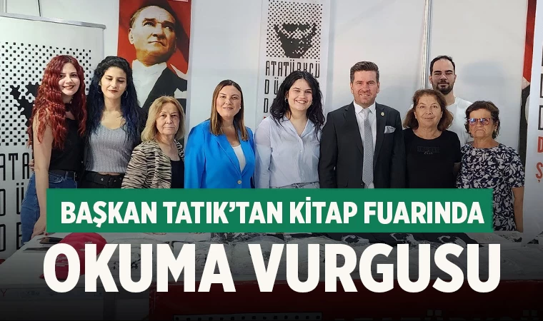 Tavas Belediye Başkanı Kadir Tatık, Denizli Kitap Fuarını Ziyaret Etti