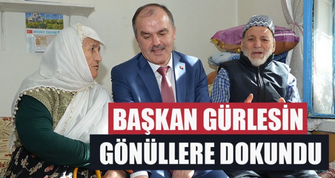 Başkan Gürlesin Gönüllere Dokundu