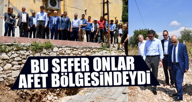 Bu Sefer Onlar Afet Bölgesindeydi