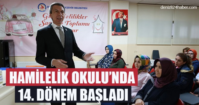 Hamilelik okulu’nda 14. Dönem başladı