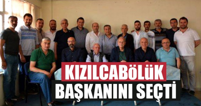 Kızılcabölük Başkanını Seçti