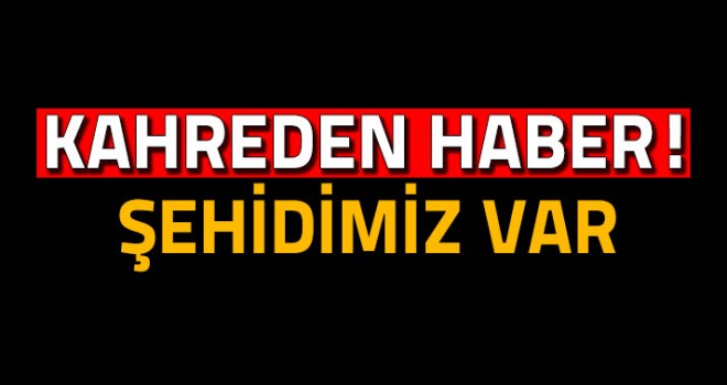 Irak'tan acı haber: 1 askerimiz şehit oldu
