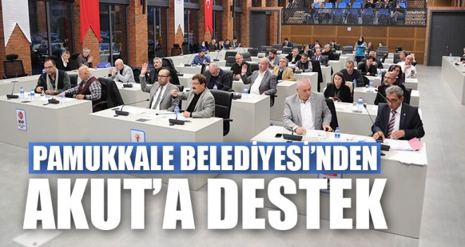 Pamukkale Belediyesi’nden Denizli Akut’a Büyük Destek