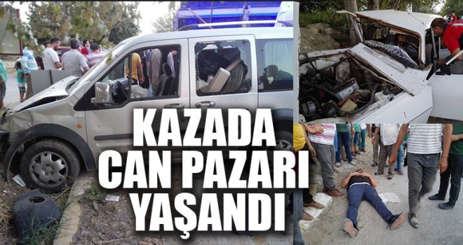 Kazada Can Pazarı Yaşandı