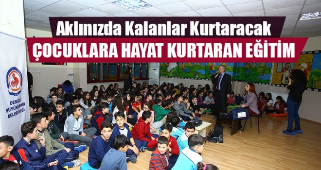 Çocuklara Deprem Eğitimi