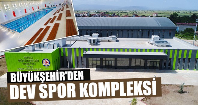Tavas Kapalı Yüzme Havuzu ve Spor Kompleksi tamamlandı