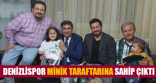 Denizlispor Minik Taraftarına Sahip Çıktı