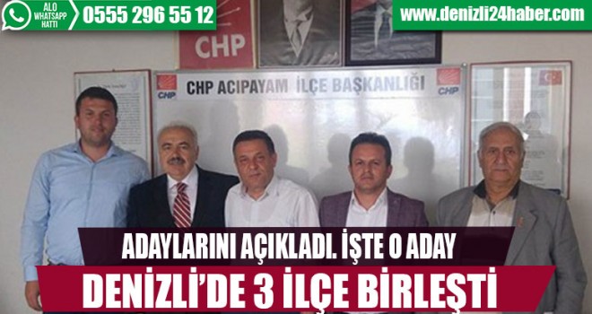 Denizli siyasetinde görülmemiş hareket