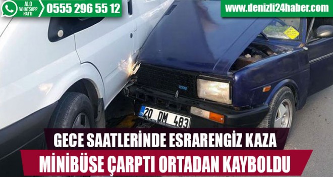 Park halindeki araca çarpıp kaçtı