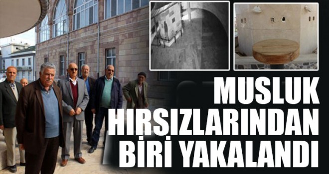 Musluk Hırsızlarından Biri yakalandı