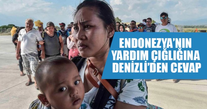 Endonezya’nın Yardım Çığlığına Denizli’den Yanıt