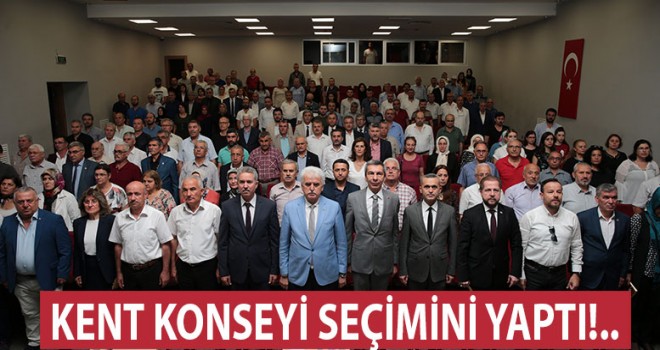Büyükşehir Kent Konseyi Genel Kurulu yapıldı