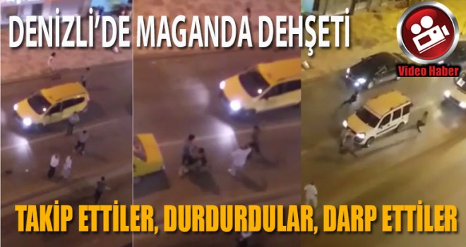 Denizli'de magandalar iş başında
