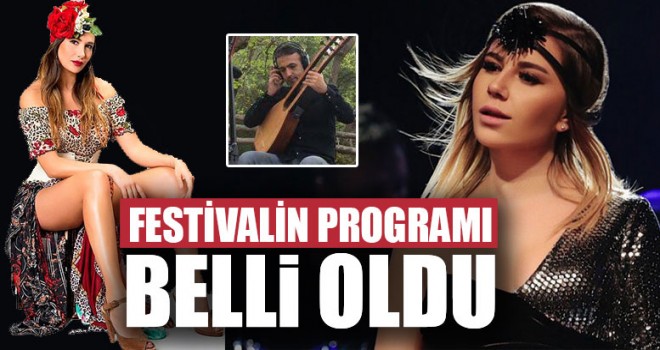 Festivalin Programı Belli Oldu