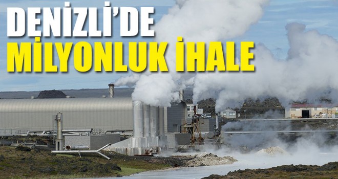 Denizli'de milyonluk ihale