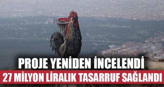 Seyir Tepesi Projesi Yeniden İncelendi 27 Milyon Liralık Tasarruf Sağlandı