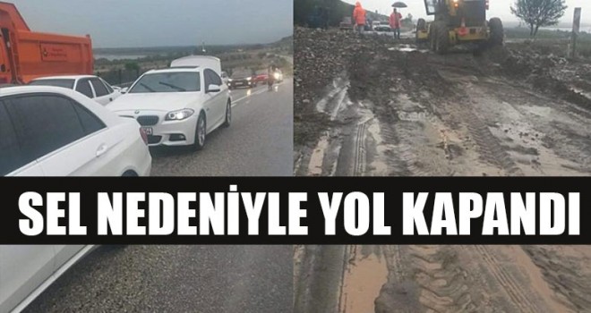 Sel Nedeniyle Yol Kapandı