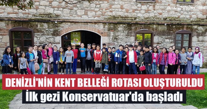 Denizli'nin Kent Belleği Rotası Oluşturuldu