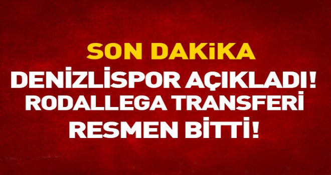 Son dakika transfer haberi! Hugo Rodallega Denizlispor’da!