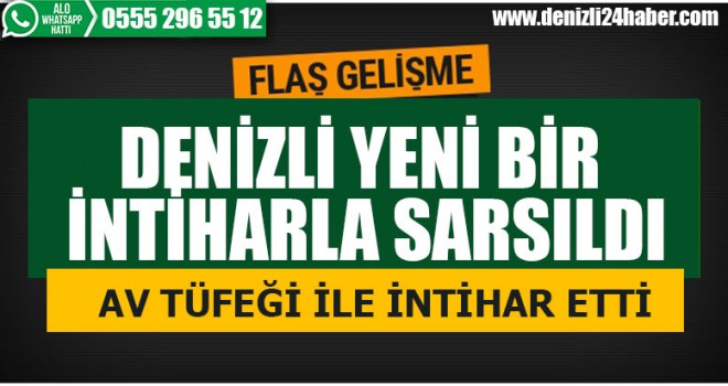 Denizli Yeni Bir İntiharla Sarsıldı