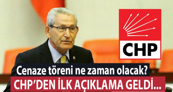 CHP'den ilk açıklama