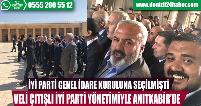 Çıtışlı Meral Akşener'le birlikte Anıtkabir'de