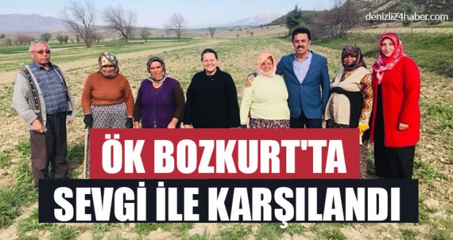 Ök Bozkurt'ta Sevgi İle Karşılandı
