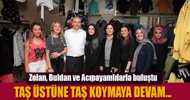Başkan Osman Zolan, Buldan ve Acıpayamlılarla buluştu