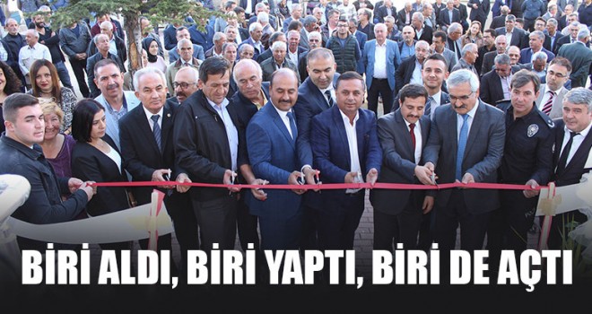 Çal Ziraat Odası hizmet binası açıldı