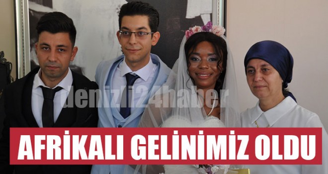 Afrikalı Gelinimiz Oldu