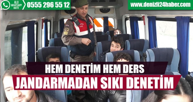 Jandarmadan Sıkı Denetim