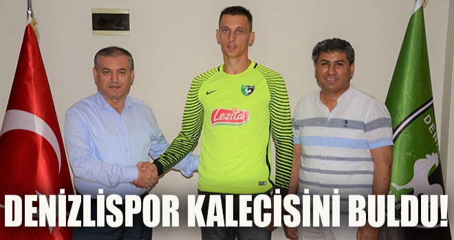 Denizlispor kalecisini buldu