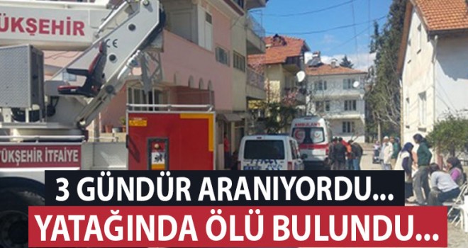 Yaşlı kadın ölü bulundu