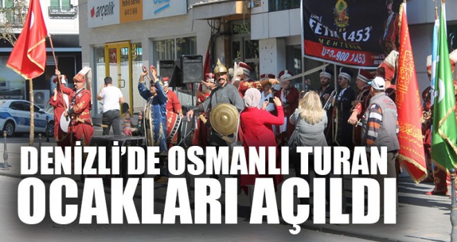 Denizli’de Osmanlı Turan Ocakları Açıldı