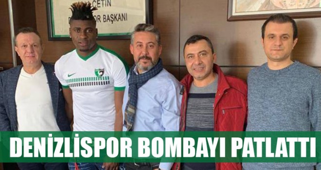 Denizlispor Bombayı Patlattı