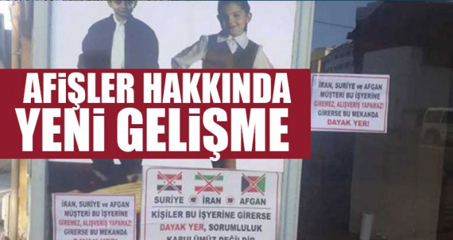 Afişler Hakkında Yeni Gelişme