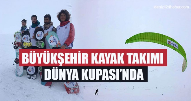 Büyükşehir Kayak Takımı Dünya Kupası’nda